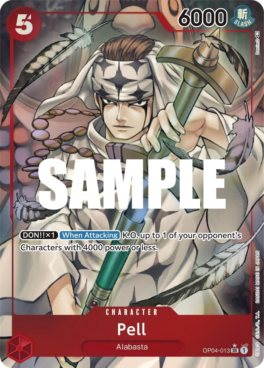 Image for Pell (Alternate Art) (OP04-013) (Kingdoms of Intrigue) - One Piece Card Game