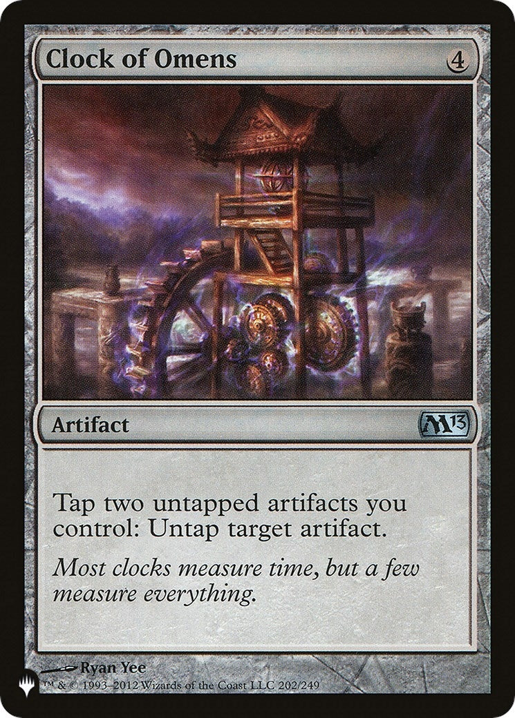Image for Clock of Omens (202/249) (The List Reprints) - Magic: The Gathering