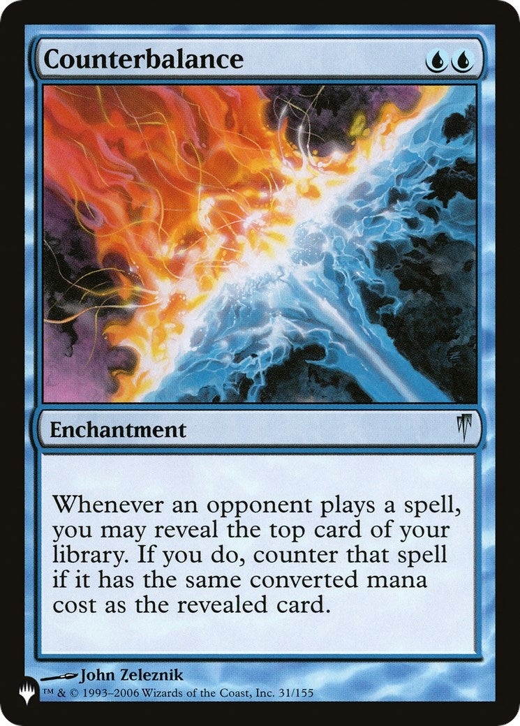 Image for Counterbalance (31/155) (The List Reprints) - Magic: The Gathering