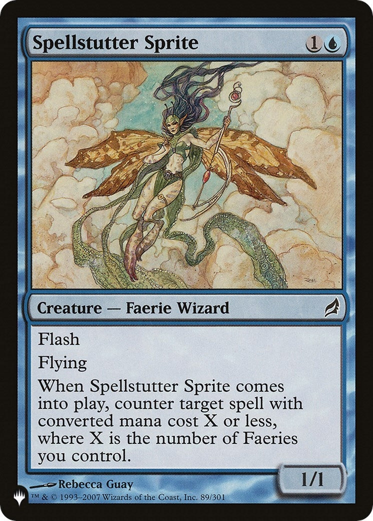 Image for Spellstutter Sprite (89/301) (The List Reprints) - Magic: The Gathering