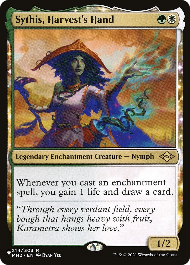 Image for Sythis, Harvest's Hand (214/303) (The List Reprints) - Magic: The Gathering