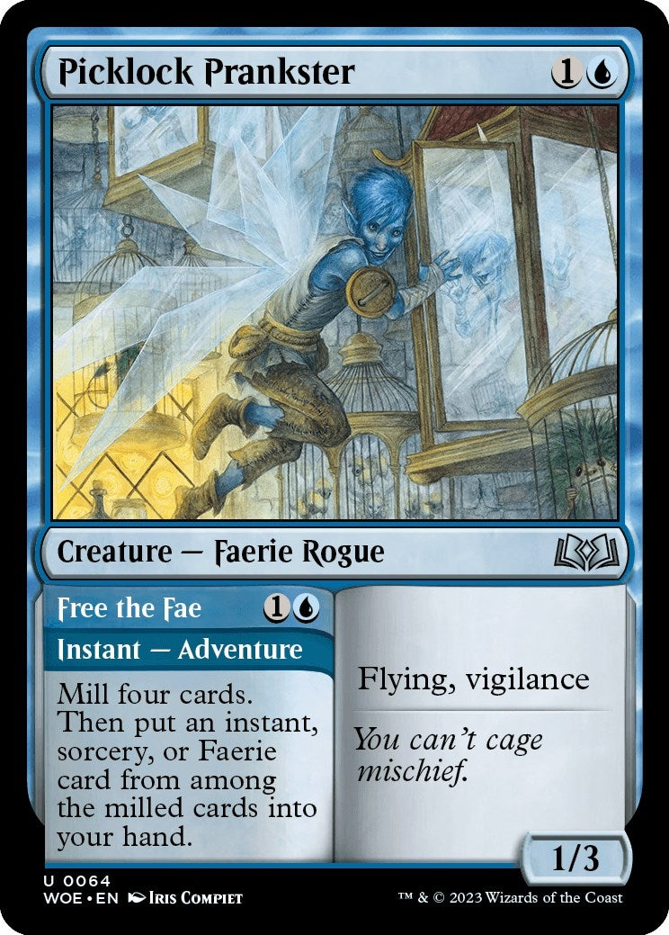 Image for Picklock Prankster (64) (Wilds of Eldraine) - Magic: The Gathering