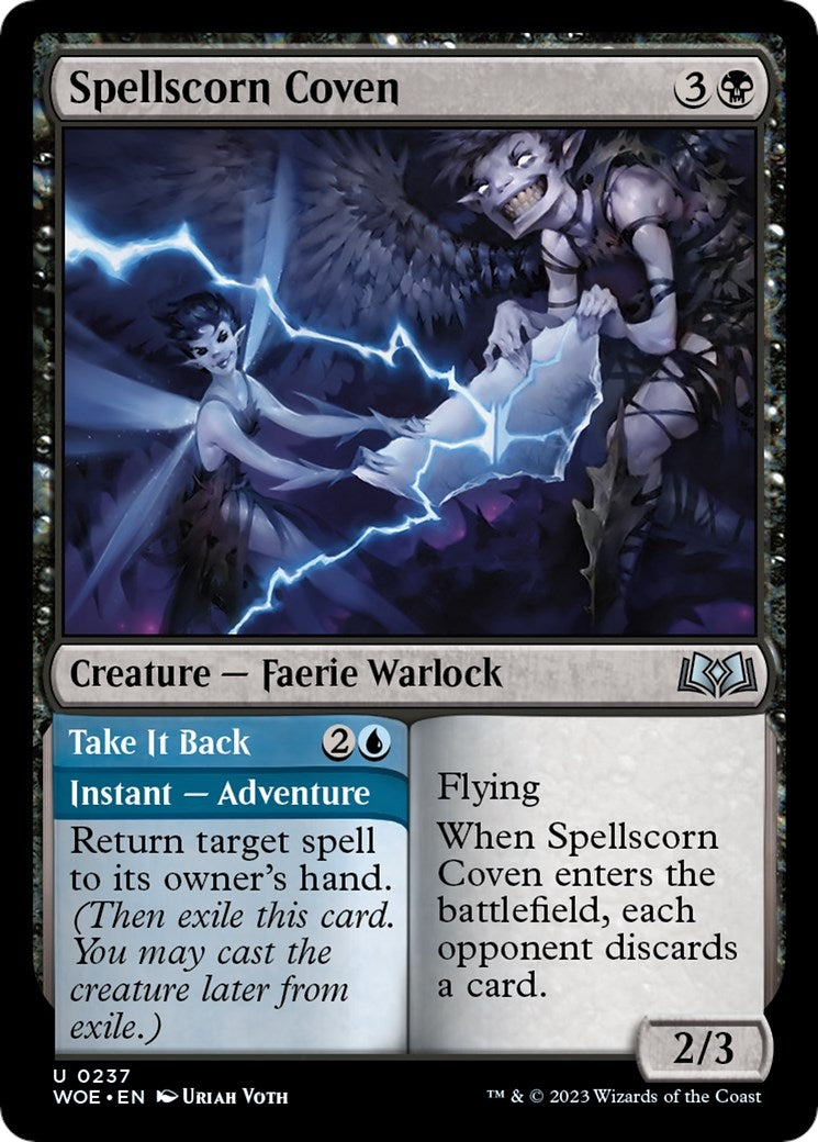 Image for Spellscorn Coven (237) (Wilds of Eldraine) - Magic: The Gathering