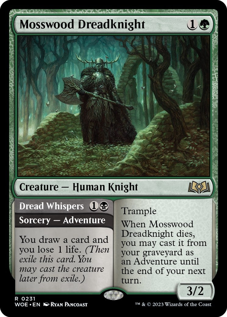 Image for Mosswood Dreadknight (231) (Wilds of Eldraine) - Magic: The Gathering