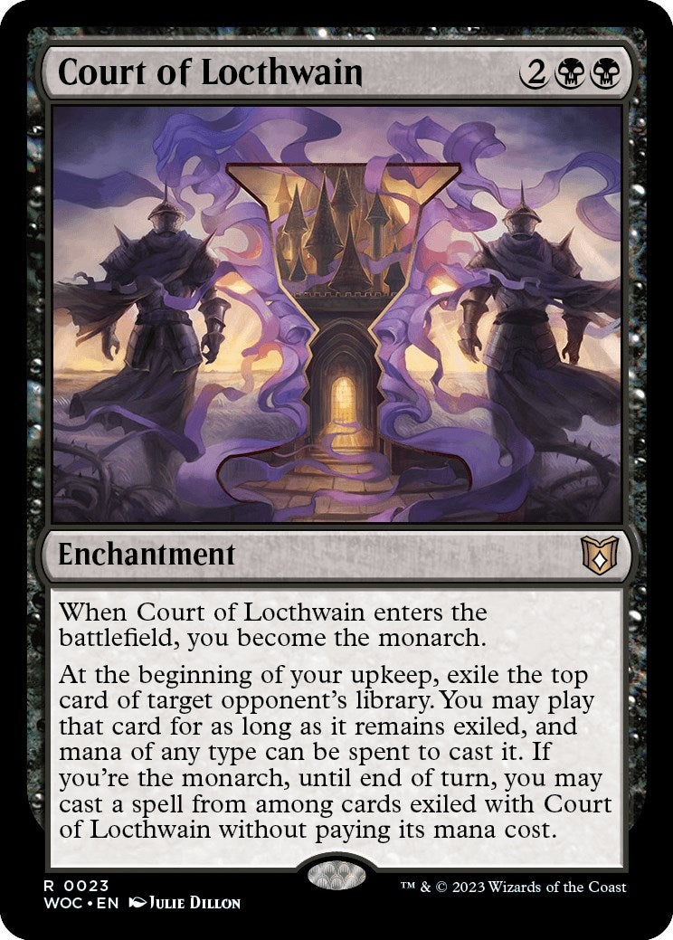Image for Court of Locthwain (23) (Commander: Wilds of Eldraine) - Magic: The Gathering
