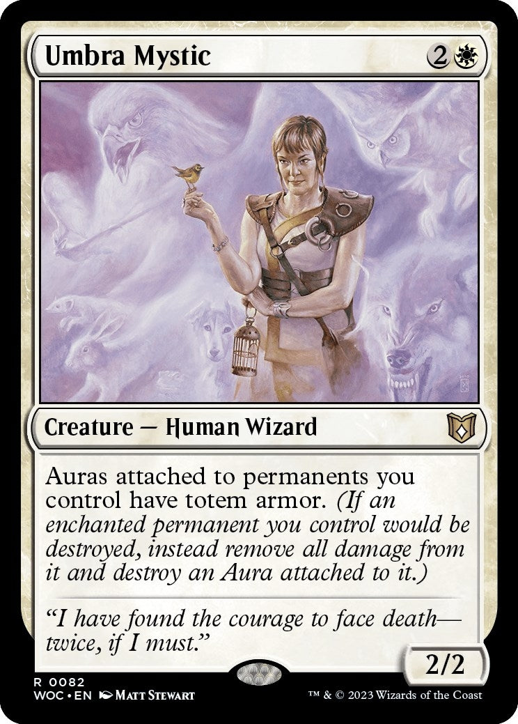 Image for Umbra Mystic (82) (Commander: Wilds of Eldraine) - Magic: The Gathering