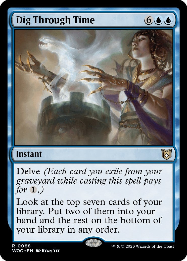 Image for Dig Through Time (88) (Commander: Wilds of Eldraine) - Magic: The Gathering