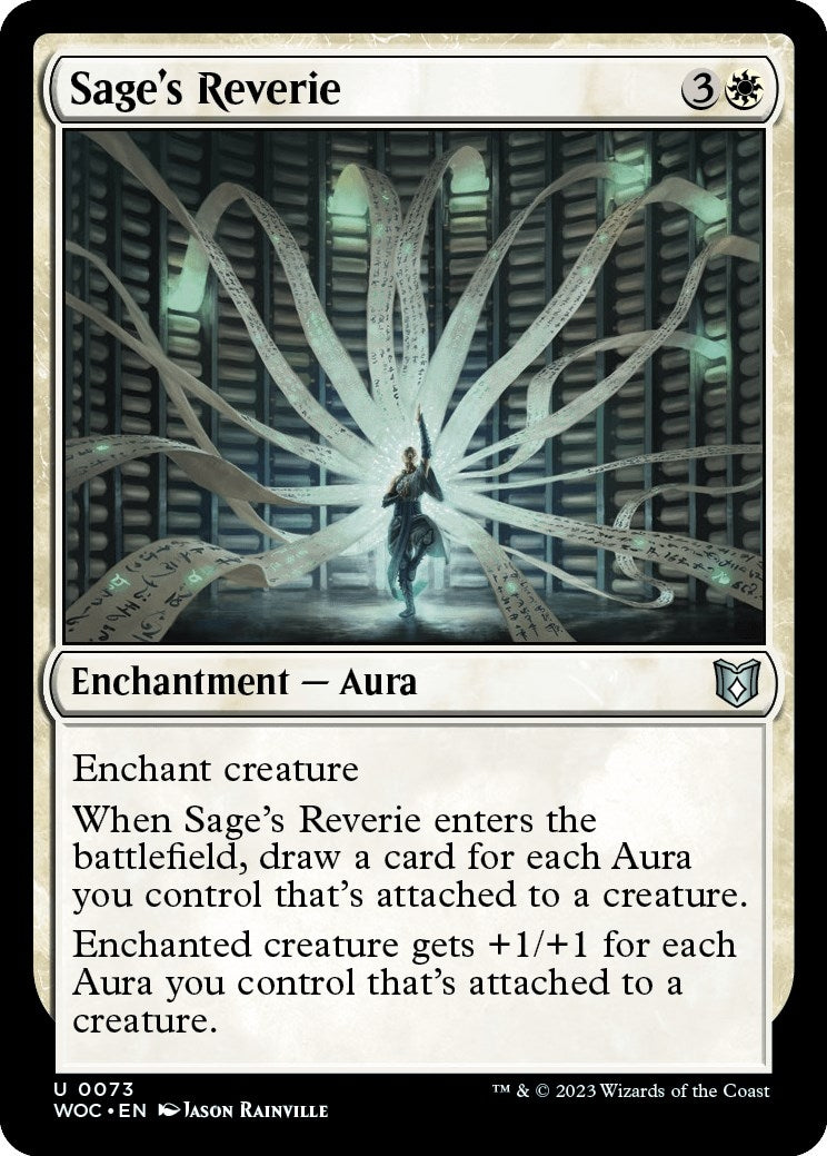 Image for Sage's Reverie (73) (Commander: Wilds of Eldraine) - Magic: The Gathering