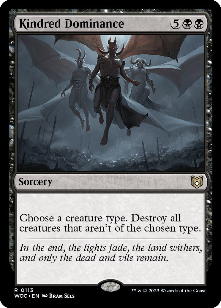 Image for Kindred Dominance (113) (Commander: Wilds of Eldraine) - Magic: The Gathering