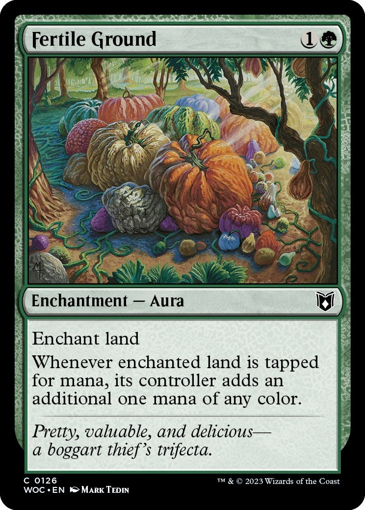 Image for Fertile Ground (126) (Commander: Wilds of Eldraine) - Magic: The Gathering