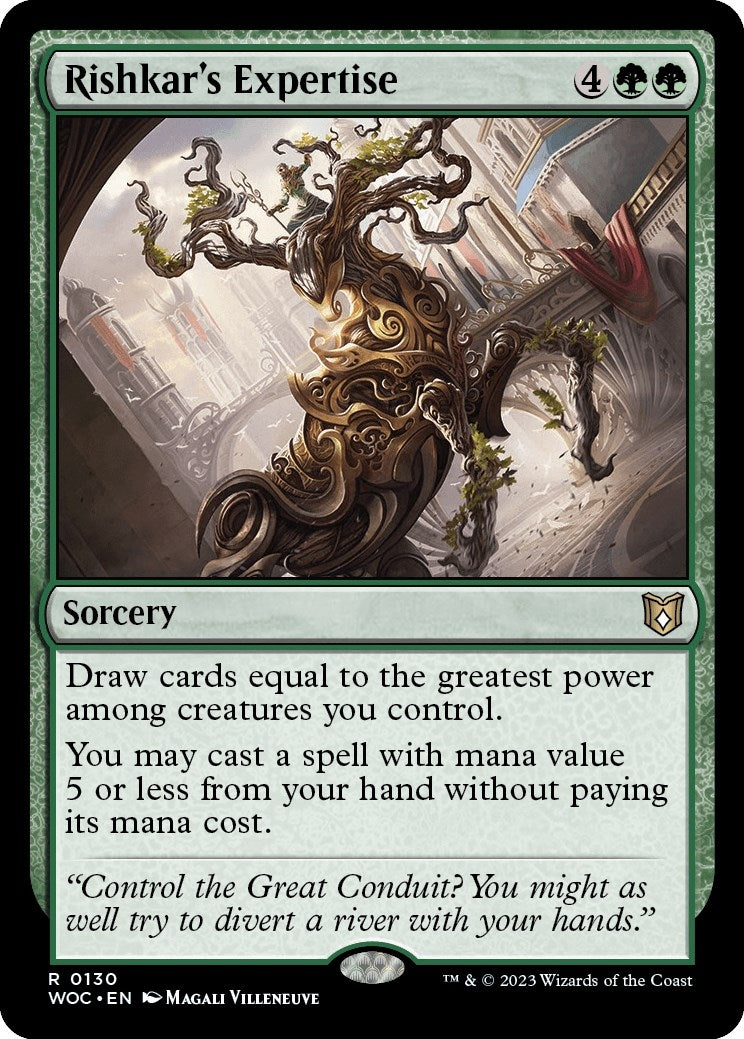 Image for Rishkar's Expertise (130) (Commander: Wilds of Eldraine) - Magic: The Gathering