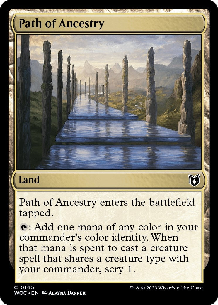Image for Path of Ancestry (165) (Commander: Wilds of Eldraine) - Magic: The Gathering