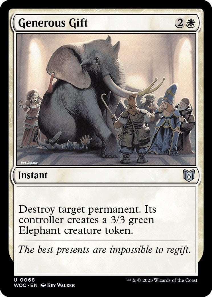 Image for Generous Gift (68) (Commander: Wilds of Eldraine) - Magic: The Gathering
