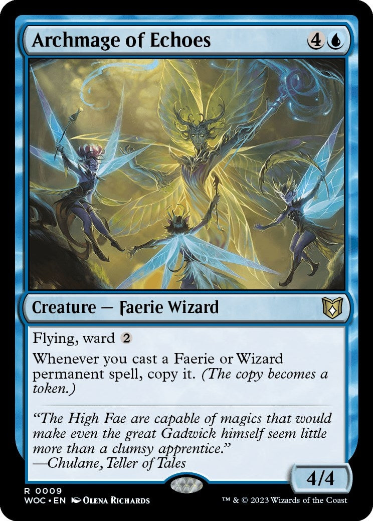 Image for Archmage of Echoes (9) (Commander: Wilds of Eldraine) - Magic: The Gathering