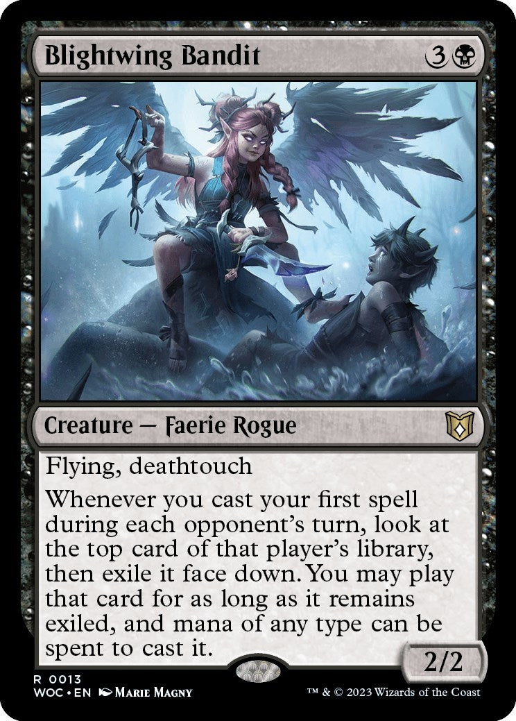Image for Blightwing Bandit (13) (Commander: Wilds of Eldraine) - Magic: The Gathering