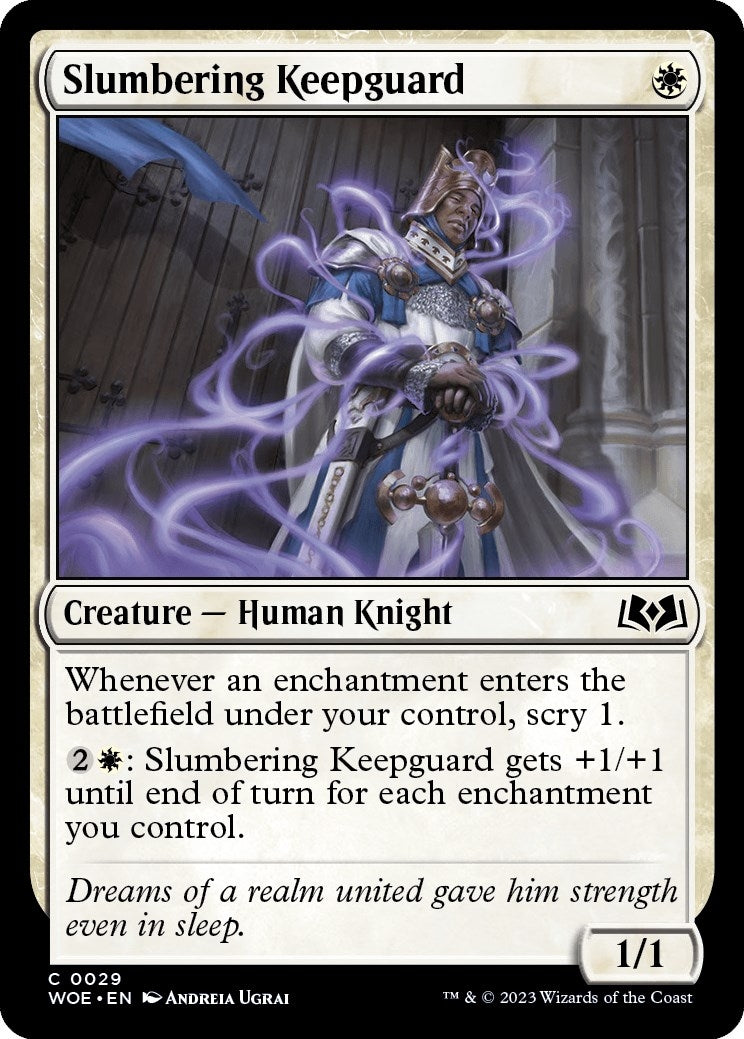Image for Slumbering Keepguard (29) (Wilds of Eldraine) - Magic: The Gathering