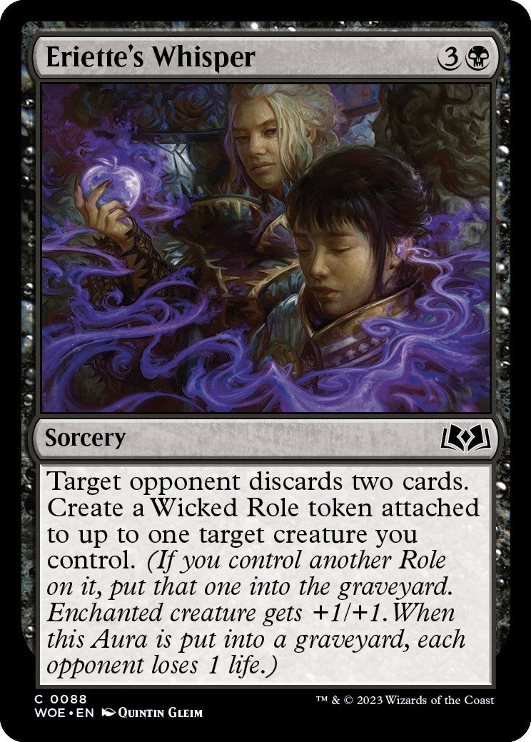 Image for Eriette's Whisper (88) (Wilds of Eldraine) - Magic: The Gathering
