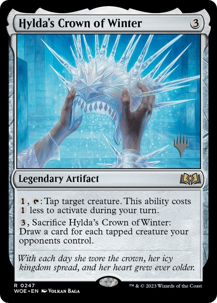 Image for Hylda's Crown of Winter (247) (Promo Pack: Wilds of Eldraine) - Magic: The Gathering
