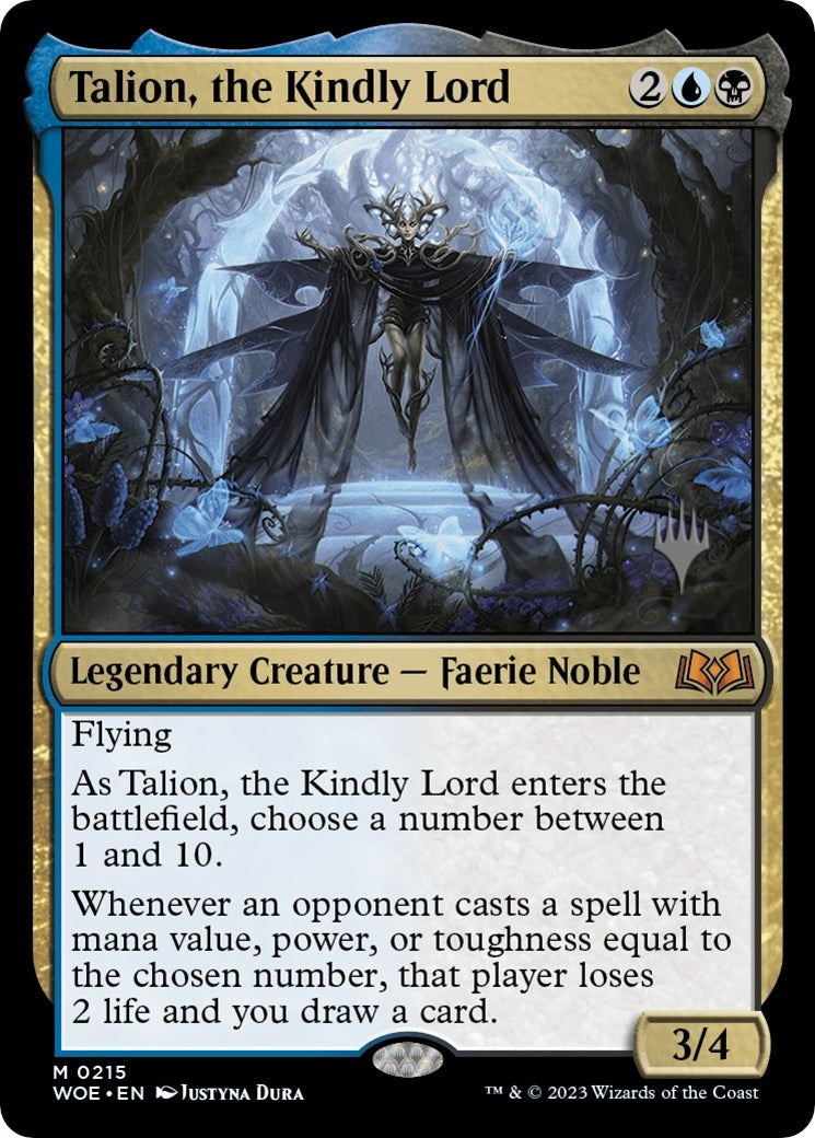 Image for Talion, the Kindly Lord (215) (Promo Pack: Wilds of Eldraine) - Magic: The Gathering