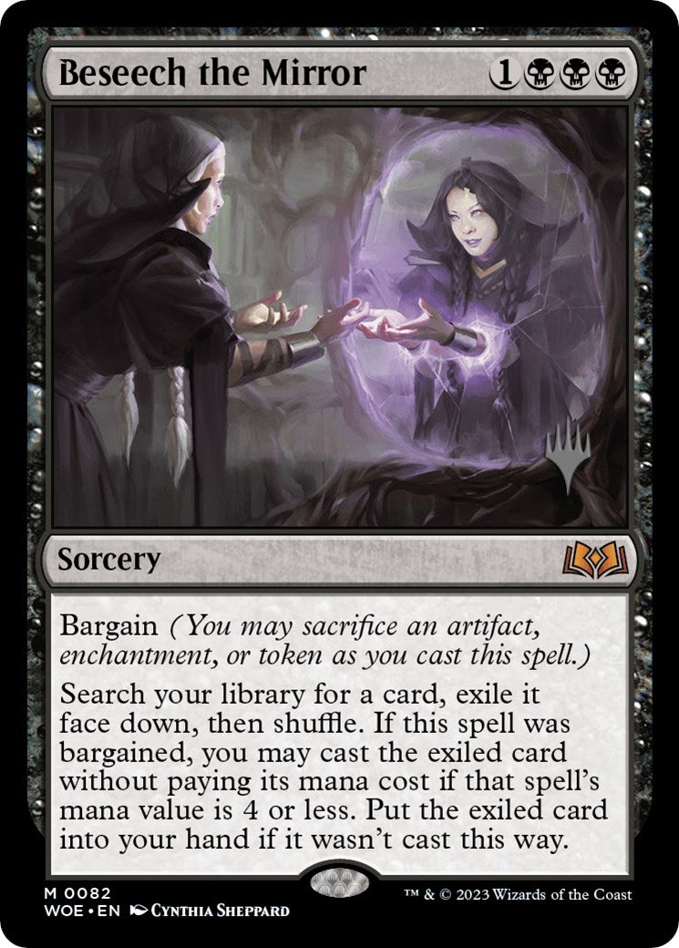 Image for Beseech the Mirror (82) (Promo Pack: Wilds of Eldraine) - Magic: The Gathering