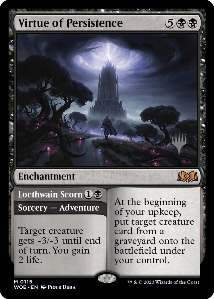 Image for Virtue of Persistence (115) (Promo Pack: Wilds of Eldraine) - Magic: The Gathering