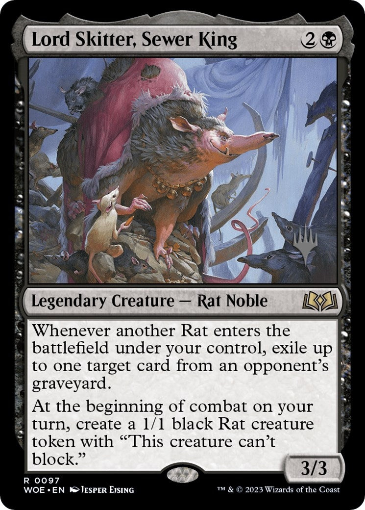 Image for Lord Skitter, Sewer King (97) (Promo Pack: Wilds of Eldraine) - Magic: The Gathering