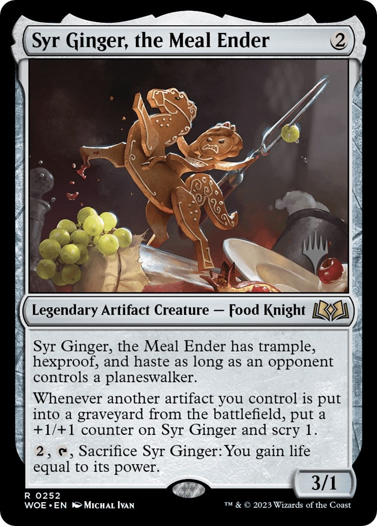 Image for Syr Ginger, the Meal Ender (252) (Promo Pack: Wilds of Eldraine) - Magic: The Gathering