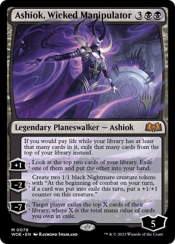 Image for Ashiok, Wicked Manipulator (78) (Promo Pack: Wilds of Eldraine) - Magic: The Gathering