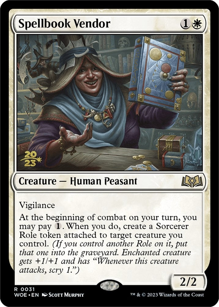 Image for Spellbook Vendor (31) (Prerelease Cards) - Magic: The Gathering