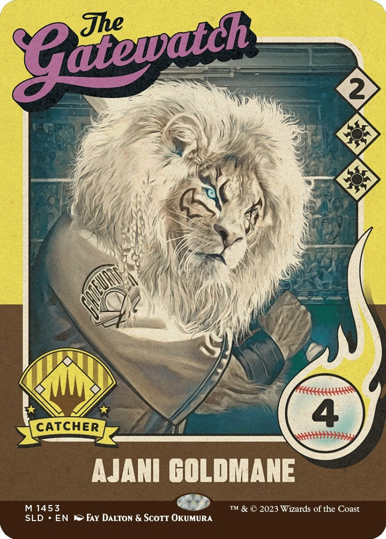 Image for Ajani Goldmane (1453) (1453) (Secret Lair Drop Series) - Magic: The Gathering