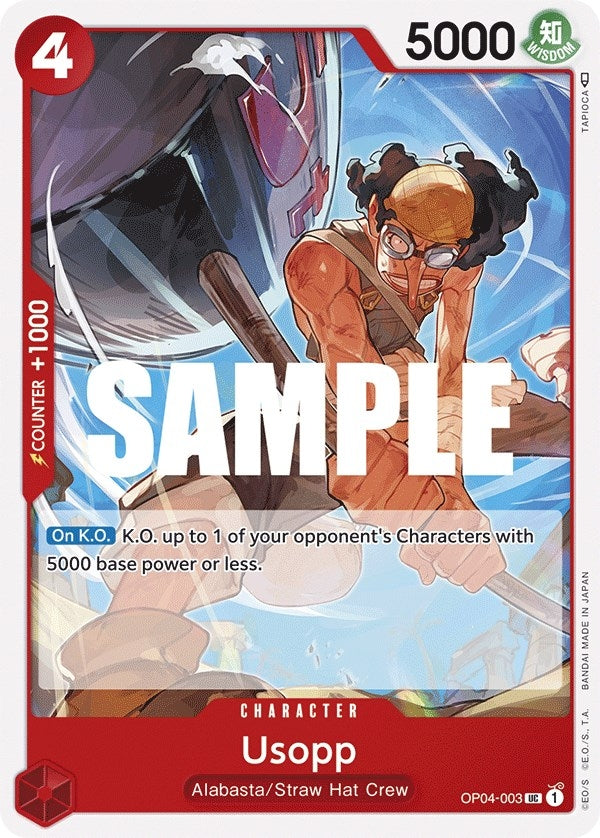 Image for Usopp (OP04-003) (Kingdoms of Intrigue) - One Piece Card Game