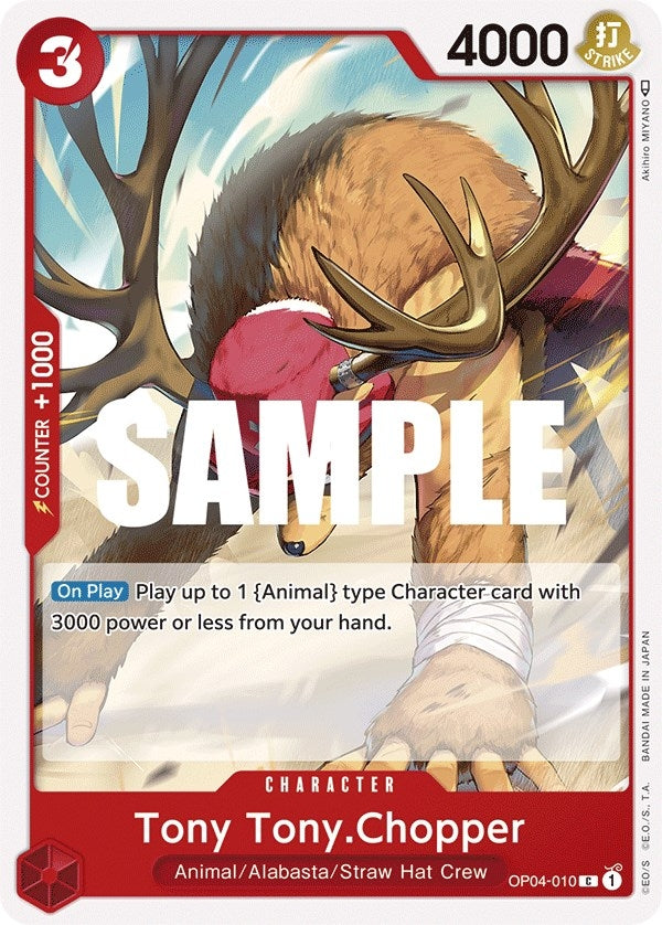 Image for Tony Tony.Chopper (OP04-010) (Kingdoms of Intrigue) - One Piece Card Game