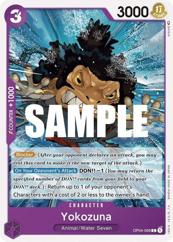 Image for Yokozuna (OP04-068) (Kingdoms of Intrigue) - One Piece Card Game