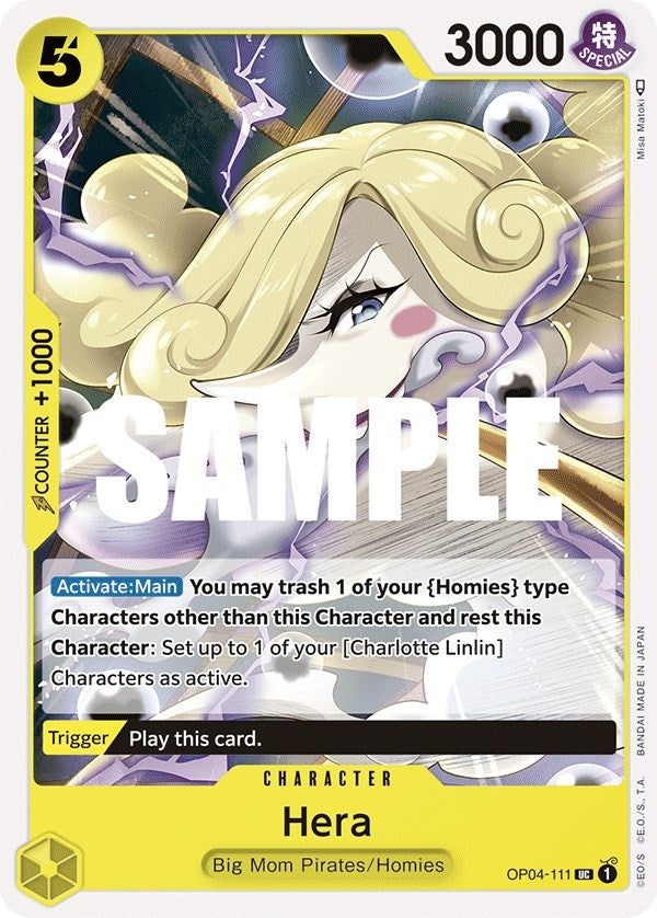 Image for Hera (OP04-111) (Kingdoms of Intrigue) - One Piece Card Game