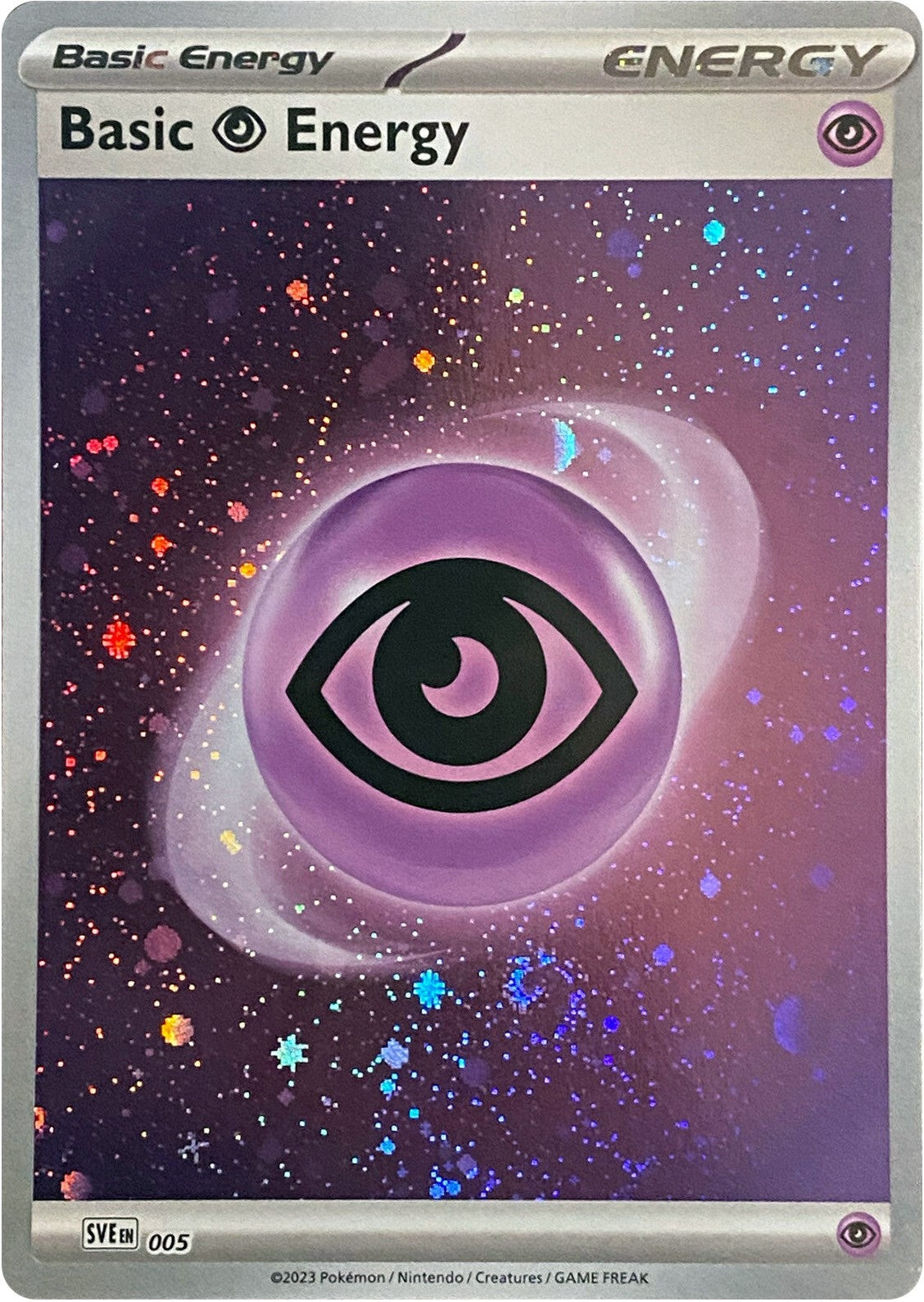 Image for Basic Psychic Energy (Cosmos Holo) (005) (SV01: Scarlet & Violet Base Set) - Pokemon