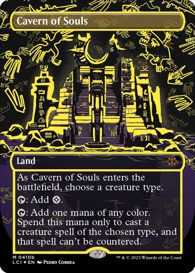 Image for Cavern of Souls (Neon Yellow) (410b) (WPN & Gateway Promos) - Magic: The Gathering