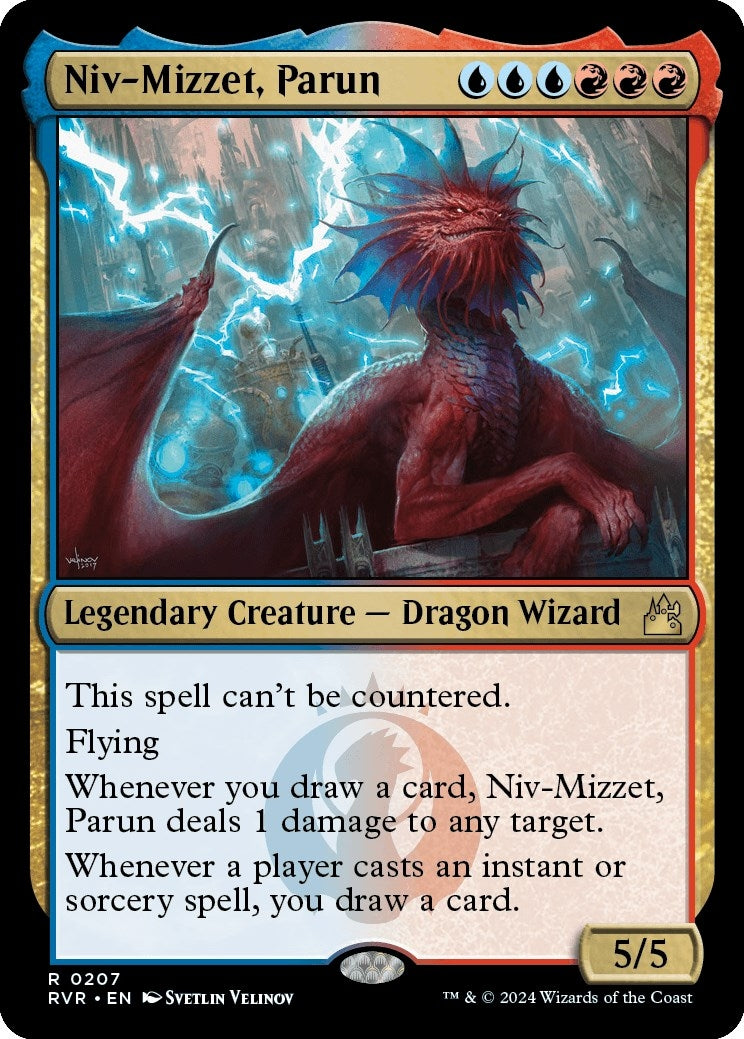 Image for Niv-Mizzet, Parun (207) (Ravnica Remastered) - Magic: The Gathering