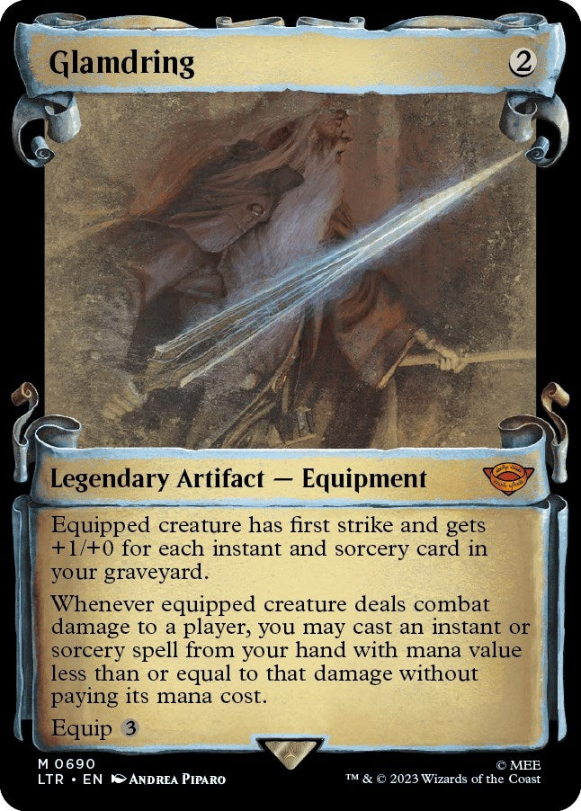 Image for Glamdring (Showcase Scrolls) (690) (Universes Beyond: The Lord of the Rings: Tales of Middle-earth) - Magic: The Gathering