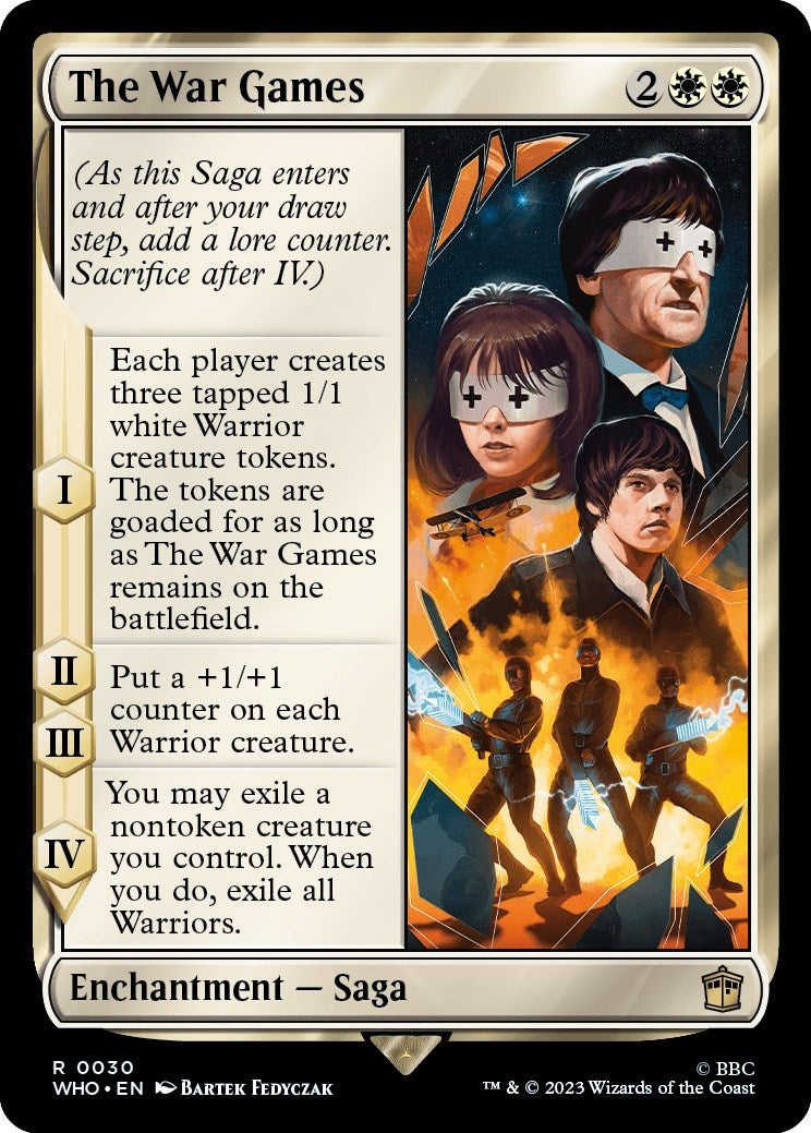 Image for The War Games (30) (Universes Beyond: Doctor Who) - Magic: The Gathering