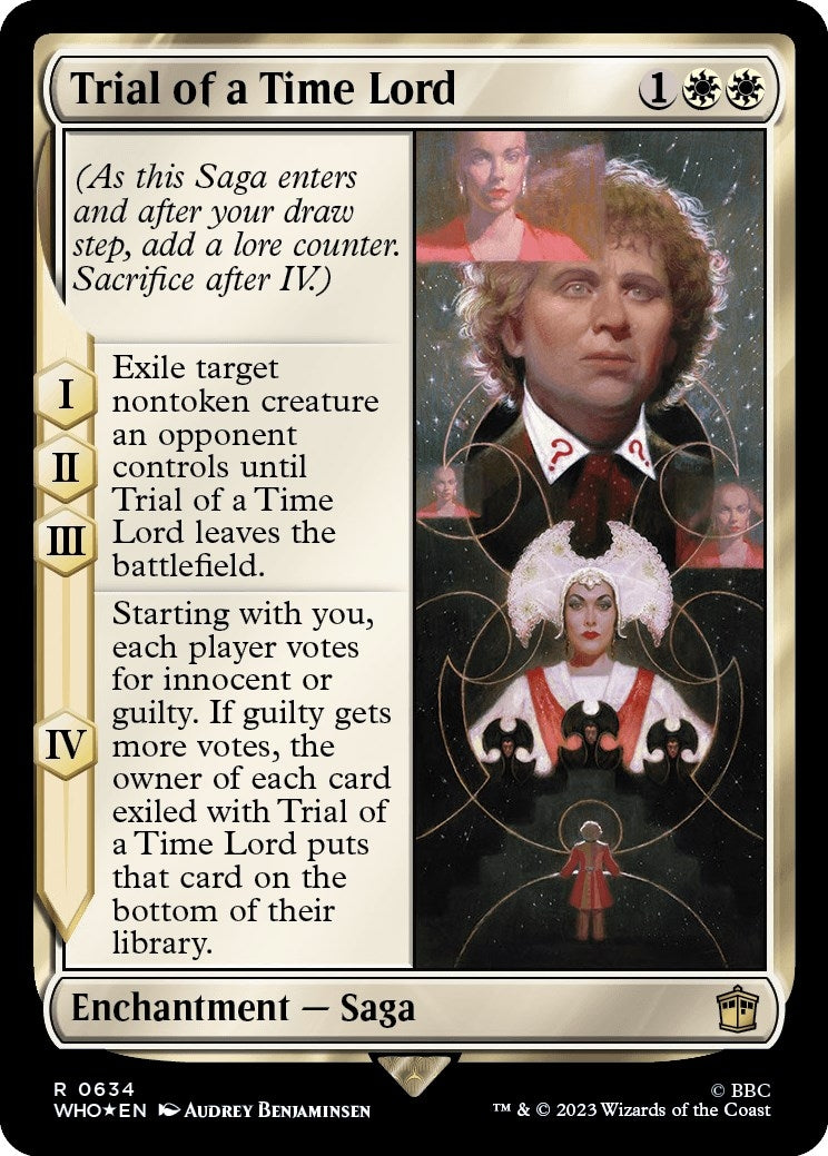 Image for Trial of a Time Lord (Surge Foil) (634) (Universes Beyond: Doctor Who) - Magic: The Gathering