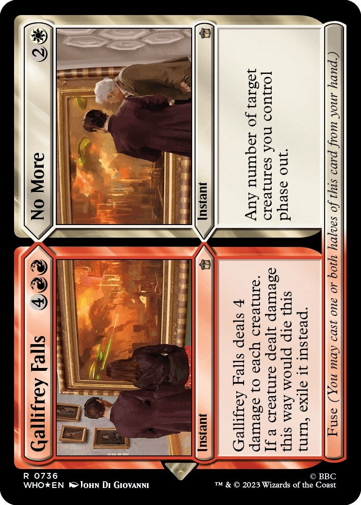 Image for Gallifrey Falls // No More (Surge Foil) (736) (Universes Beyond: Doctor Who) - Magic: The Gathering