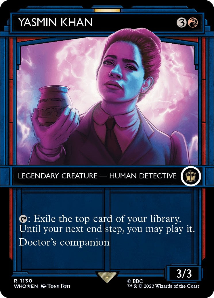 Image for Yasmin Khan (Showcase) (Surge Foil) (1130) (Universes Beyond: Doctor Who) - Magic: The Gathering