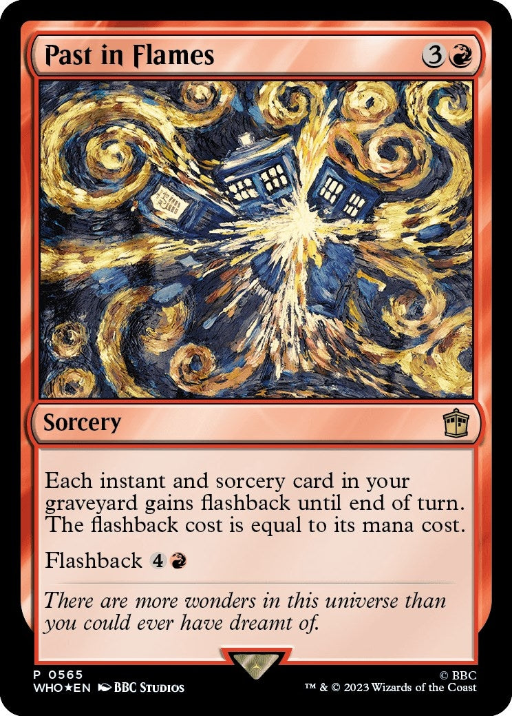 Image for Past in Flames (565) (Launch Party & Release Event Promos) - Magic: The Gathering