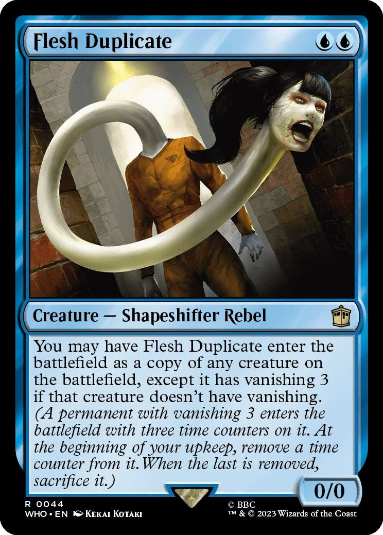 Image for Flesh Duplicate (44) (Universes Beyond: Doctor Who) - Magic: The Gathering