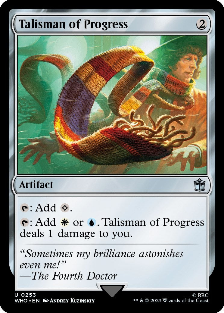 Image for Talisman of Progress (253) (Universes Beyond: Doctor Who) - Magic: The Gathering