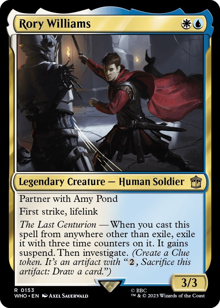 Image for Rory Williams (153) (Universes Beyond: Doctor Who) - Magic: The Gathering
