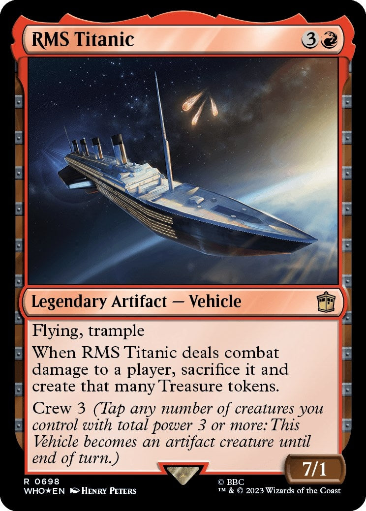 Image for RMS Titanic (Surge Foil) (698) (Universes Beyond: Doctor Who) - Magic: The Gathering