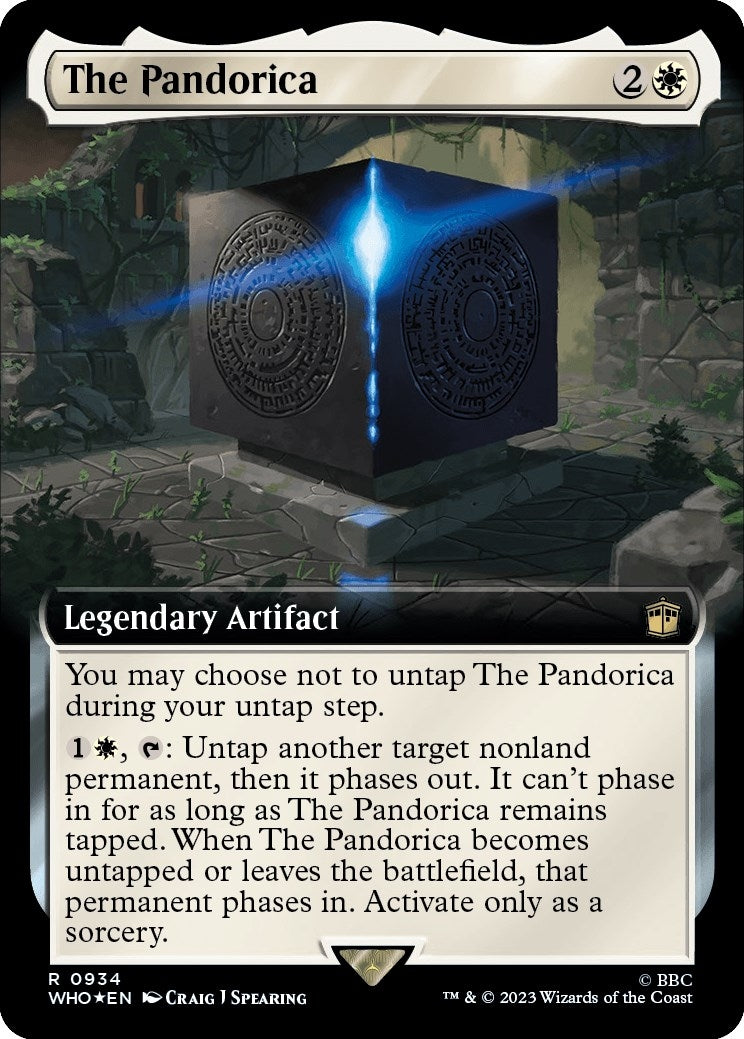 Image for The Pandorica (Extended Art) (Surge Foil) (934) (Universes Beyond: Doctor Who) - Magic: The Gathering