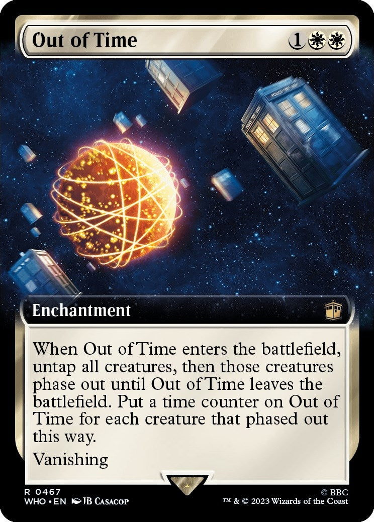 Image for Out of Time (Extended Art) (467) (Universes Beyond: Doctor Who) - Magic: The Gathering