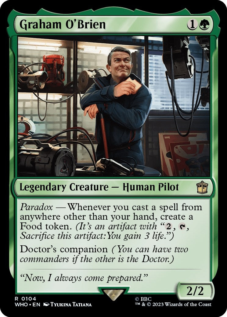 Image for Graham O'Brien (104) (Universes Beyond: Doctor Who) - Magic: The Gathering
